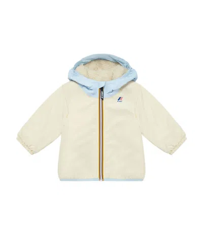 K-way Hooded Cotton-padded Suit In White