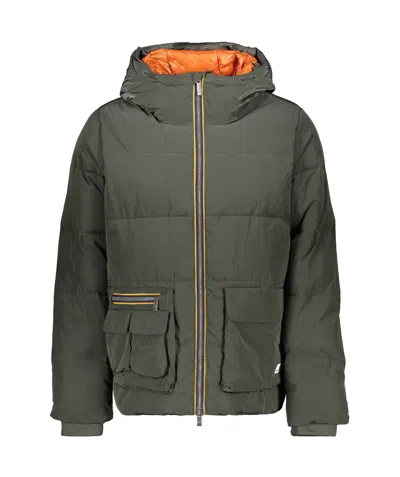 K-WAY HOODED DOWN JACKET