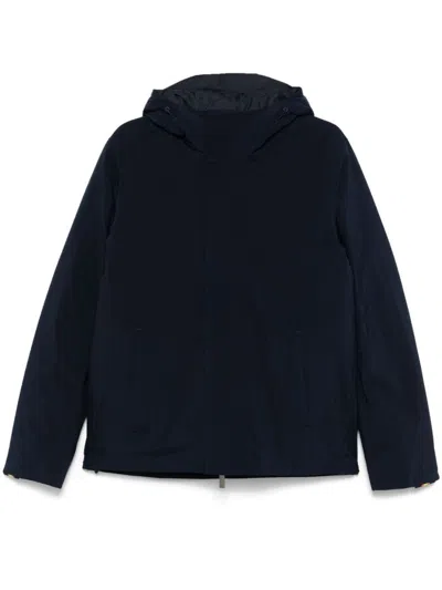 K-way Hooded Jacken Jacket In Blue