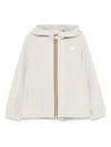 K-way Hooded Jacket In 中性色