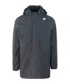 K-way K Way Parka Medio Duke Bonded Nero In Black