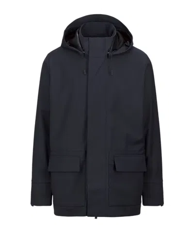 K-WAY K-WAY HOODED UTILITY COAT