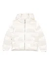 K-way Hooded Jacket In White