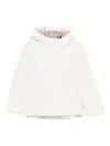 K-way Hooded Jacket In White