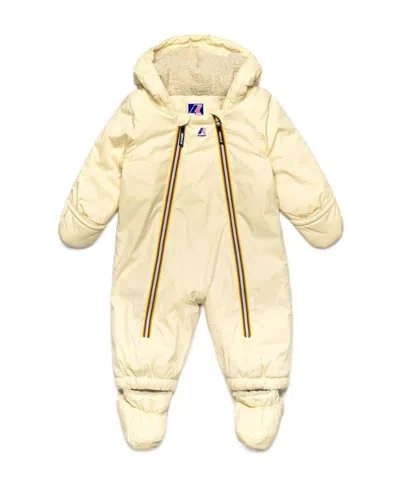 K-way Hooded Jumpsuit In Nude