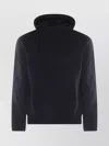 K-way Hooded Long Sleeve Casual Jacket In Black