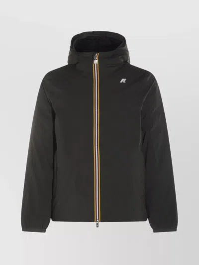 K-WAY HOODED LONG SLEEVE DOWN JACKET