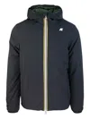 K-way Jack St Thermo Reversibile Jacket In Black