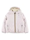 K-way Hooded Padded Jacket In Multi