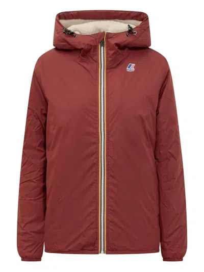K-WAY HOODED PADDED JACKET