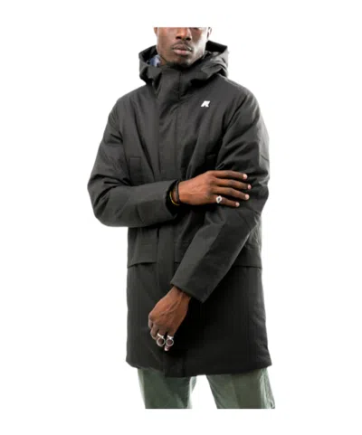 K-way Hooded Parka In Black