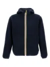 K-way Jack Sherpa Polar Double Jacket In Blue