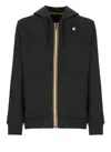 K-way Hooded Sweater In Black