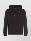 K-way Hooded Sweatshirt Featuring Kangaroo Pocket In Black