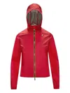 K-way Hooded Zip-front Jacket