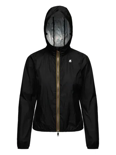 K-way Hooded Zip-front Jacket