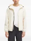 K-way Hooded Zip-up Jacket In White