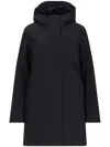 K-way Padded Down Jacket Mathiel In Black