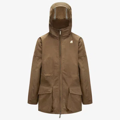 K-way Idelie Tie Dye In Brown