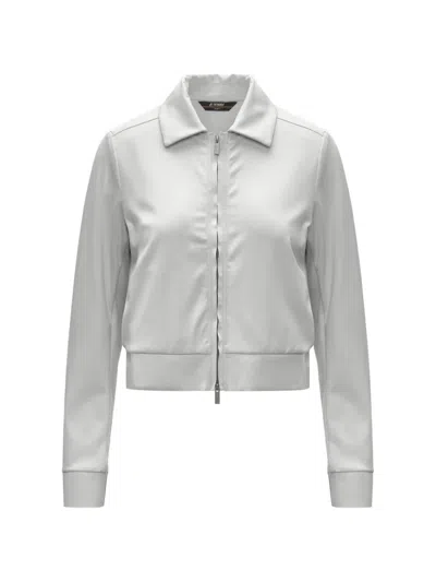 K-way Isy Zip-up Jacket In Gray