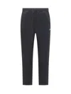 K-way Cotton Track Pants In Blue