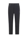 K-way Cotton Track Pants In Blue