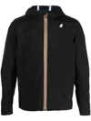 K-way Jack St Warm Double Jacket Black In Ah3