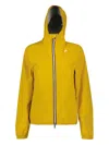 K-way Jack Eco Stretch Dot Jacket In Yellow