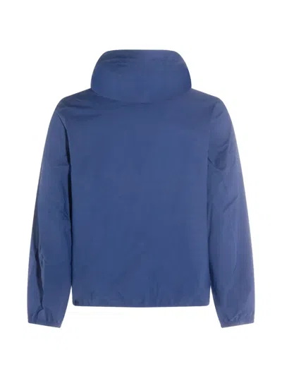 K-way Jack Hooded Jacket In Blue