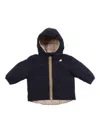 K-way Jack Hooded Padded Jacket In Blue