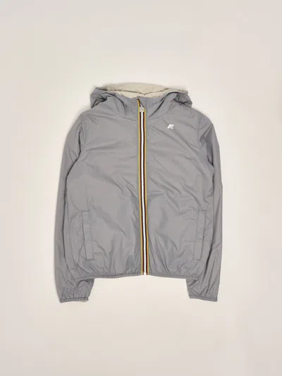 K-way Kids' Jack Plus Double Jacket In Gray