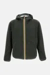 K-way Jack Sherpa Polar Double Jacket In Green