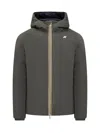 K-way Jacob St Warm Double Down Jacket In Green