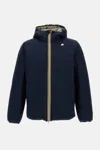K-way Jack St Thermo Double Jacket In Blue