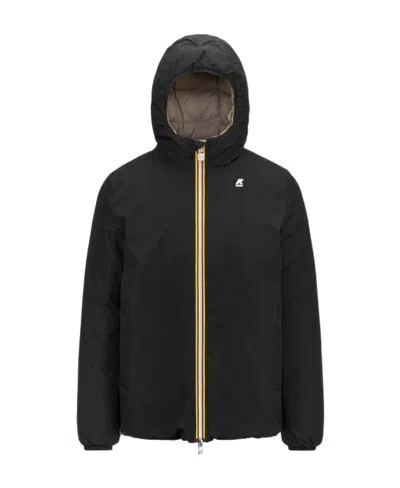 K-way Jack St Thermo Reversible Jacket In Neturals