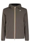 K-way Jack St Warm Double Slim-fit Giacca Reversibile. In Poliestere Elasticizzato Impermeabile. Imbottitu