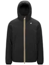 K-way Jack St Warm Double Clothing In Black