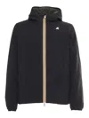 K-way Jack St Thermo Double Down Jacket In Black