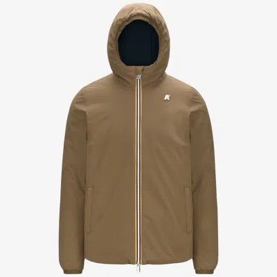 K-way Jack St Warm Reversible In Brown