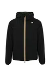 K-way Stretch Jack Jacket In Black Green
