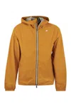K-way Jack Stretch - Hooded Jacket In Orange