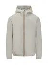 K-way Jack Stretch Dot Down Jacket In Grey