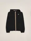 K-way Jack Stretch Dot Jacket In Black