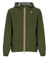 K-way Jack Stretch Dot Jacket In Green