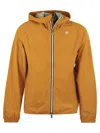 K-way Jack Stretch - Hooded Jacket In Orange