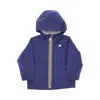 K-way E. Jack Stretch Nylon Jersey Down Jacket In Purple