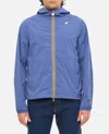 K-way Le Vrai 3.0 Claude Windbreaker In Blue