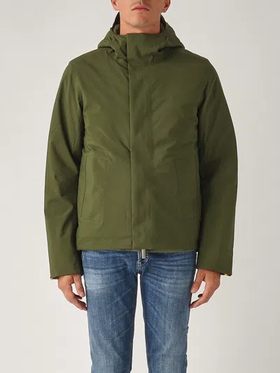 K-way Jacken Bonded Padded Jacket In Military