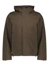 K-way Jacken Hooded Jacket In Brown
