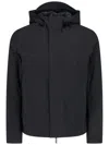 K-way Jacken Padded Coat In Black